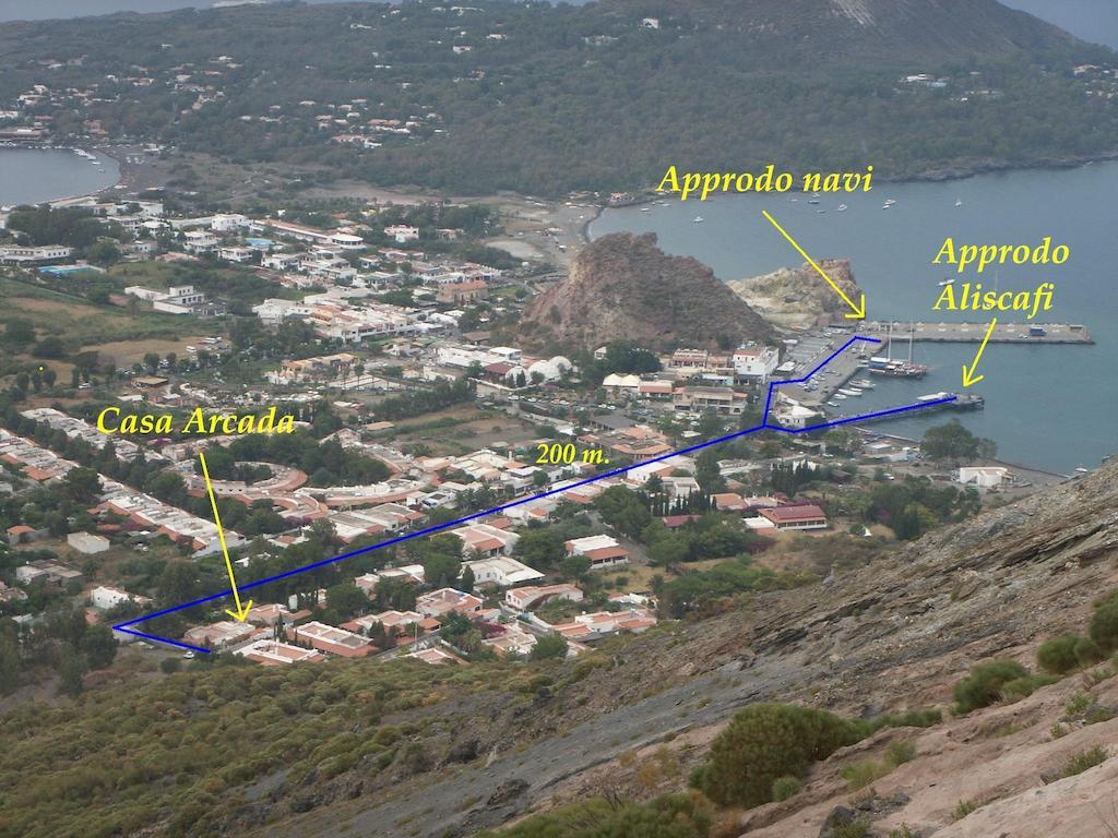 לינה וארוחת בוקר וולקאנו Casa Arcada מראה חיצוני תמונה